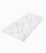 PVC Marble Sheets KL8231-4 decorative travertine marble wall panel