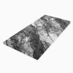 PVC Marble Sheets KS3041A decorative white marble wall panel with gray veins