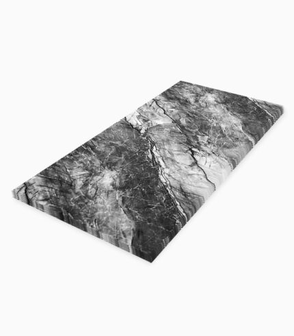 PVC Marble Sheets KS3041A decorative white marble wall panel with gray veins