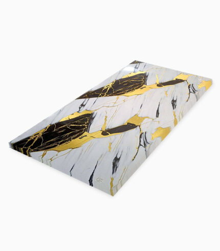 PVC Marble Sheets LJ80003T decorative marble wall panel with subtle stone veins