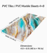 PVC Marble Sheets DY090 Decorative - Imagen 3
