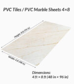 PVC Marble Sheets KL8088 decorative gray marble wall panel