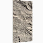 Rock Panel Beige Wall Panel Slim Format stone texture decorative panel