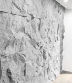 Rock Panel White Wall Panel – Slim Format - Imagen 2