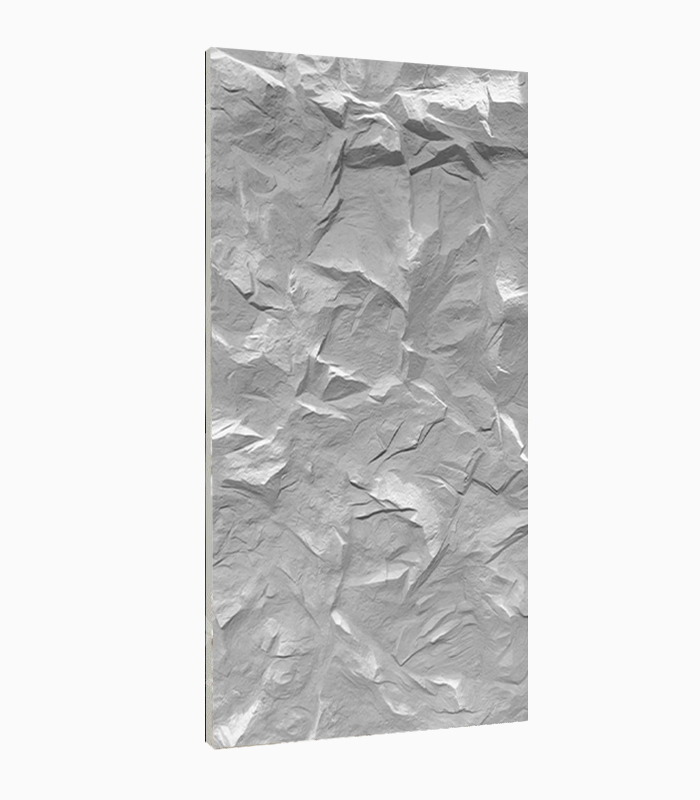 Rock Panel White Wall Panel Wide