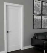 Shaker 1 Panel Door Solid Core modern shaker interior door