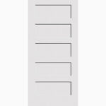 Shaker 5 Panel Door Solid Core modern interior shaker panel door