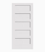 Shaker 5 Panel Door Solid Core modern interior shaker panel door