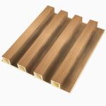 decorative WPC wall panel LK3003 light oak interior wall panel design