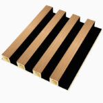 decorative WPC wall panel LK3003HC light oak high contrast wall panel design