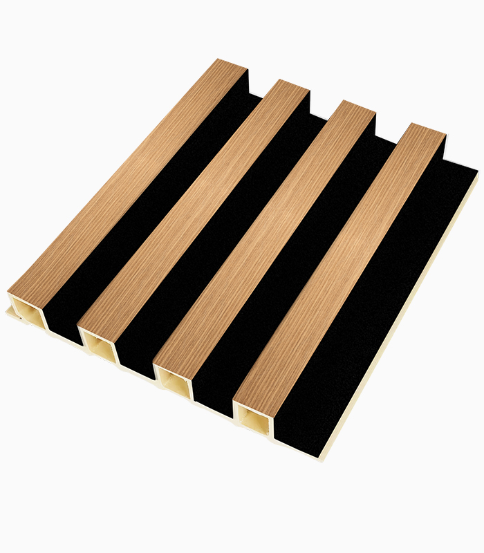 decorative WPC wall panel LK3003HC light oak high contrast wall panel design