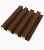 decorative WPC wall panel M1131 dark walnut interior wall panel design