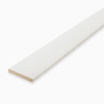 Wood Base Board White 17 ft × 2.5 in decorative wall base molding