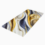 PVC Marble Sheets LHS-03 decorative marble wall panel with natural stone veins in LHS | Luxury Home Supplies.