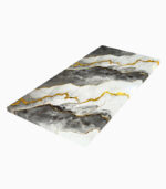 PVC Marble Sheets LJ24805-2 decorative marble wall panel with natural stone veins in LHS | Luxury Home Supplies.