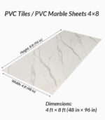 PVC Marble Sheets KI8230 Decorative - Imagen 3