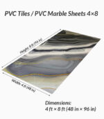 PVC Marble Sheets LHS-04 Decorative - Imagen 3