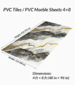 PVC Marble Sheets LJ24805-2 Decorative - Imagen 3